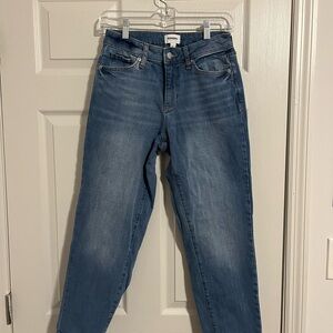 Sonoma Women's Straight Leg Blue Jeans
